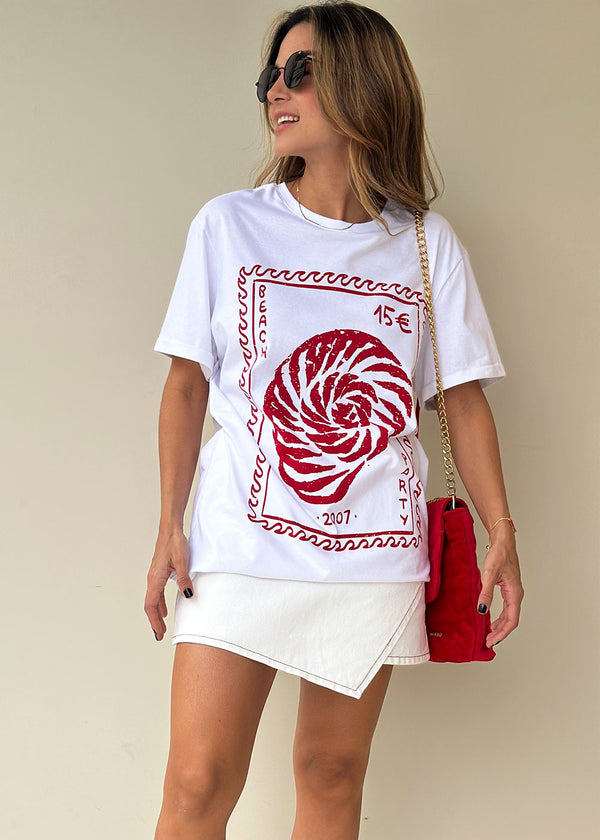 Camiseta Estampada  Caracol - Ana