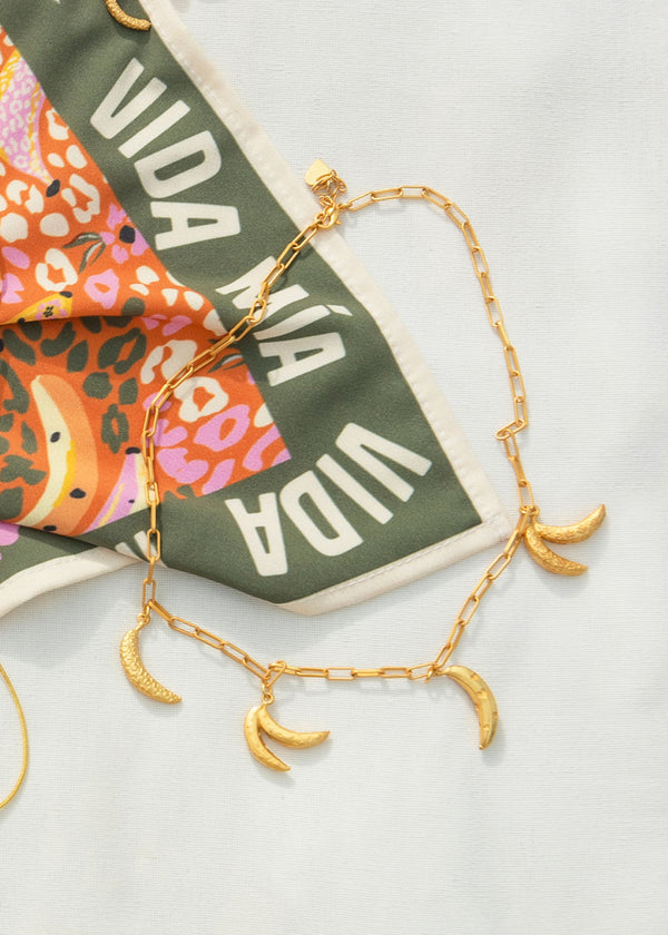 Collar Charms Bananos