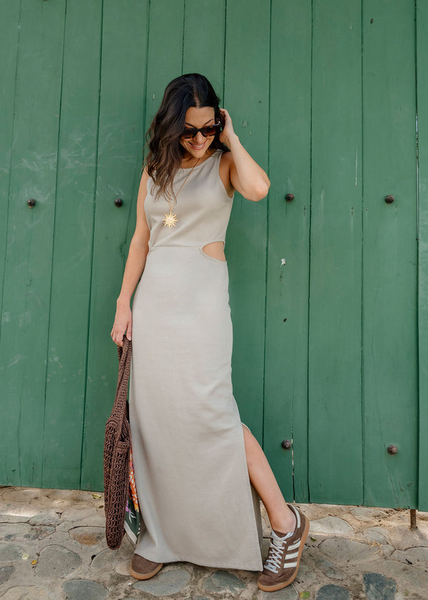 Vestido Largo Beige - Loreta